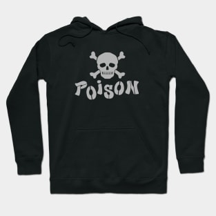 Poison Skull Grey Hoodie